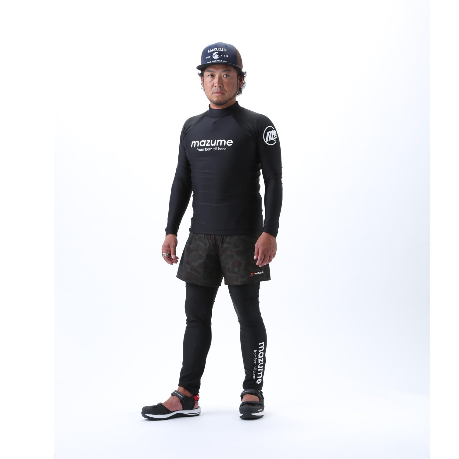 マズメ MZWT-615 ライトウェットタイツ MウェットソックスL MAZUME